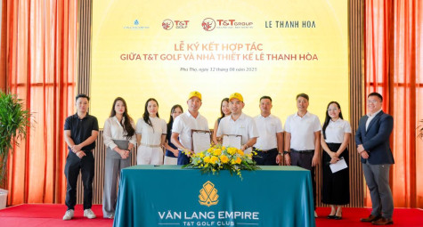NTK Lê Thanh Hoà đưa di sản Văn Lang lên sân golf đẳng cấp quốc tế